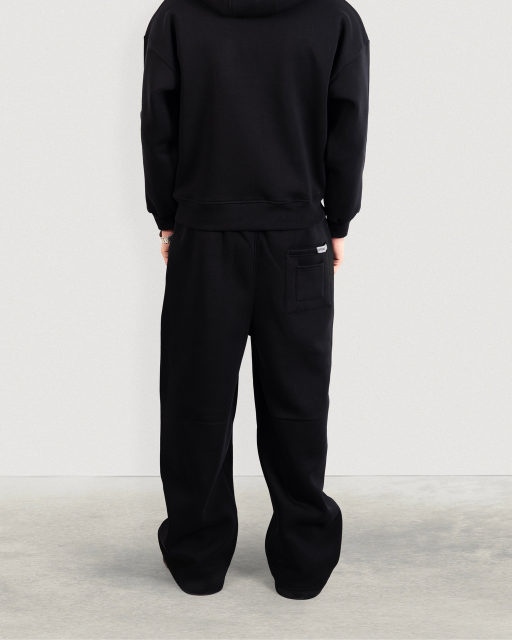 Wide-leg Fleece Sweatpants
