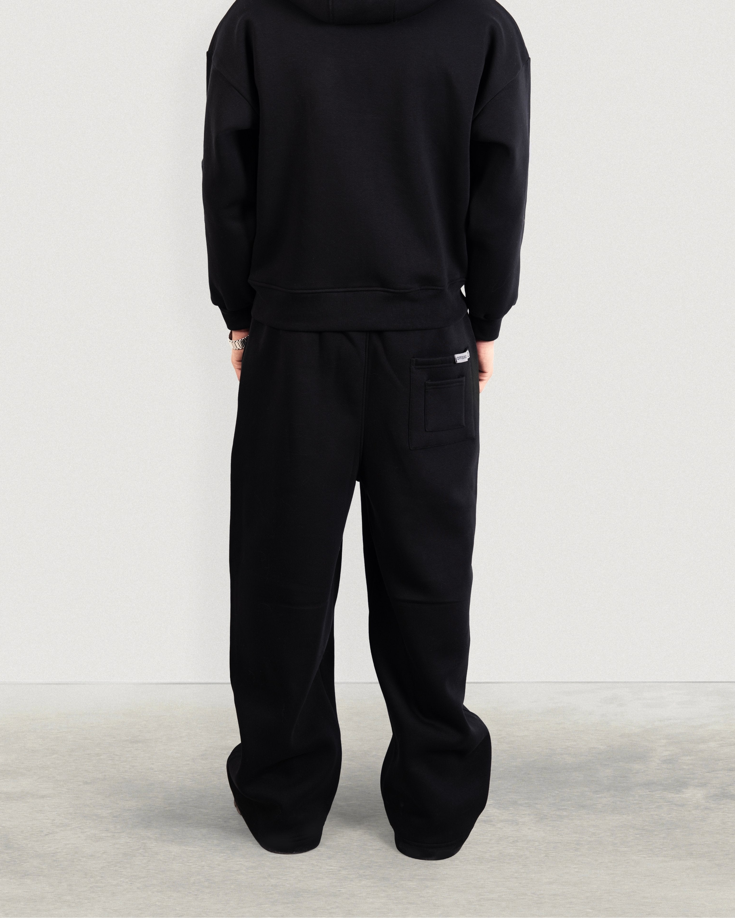 Wide-leg Fleece Sweatpants