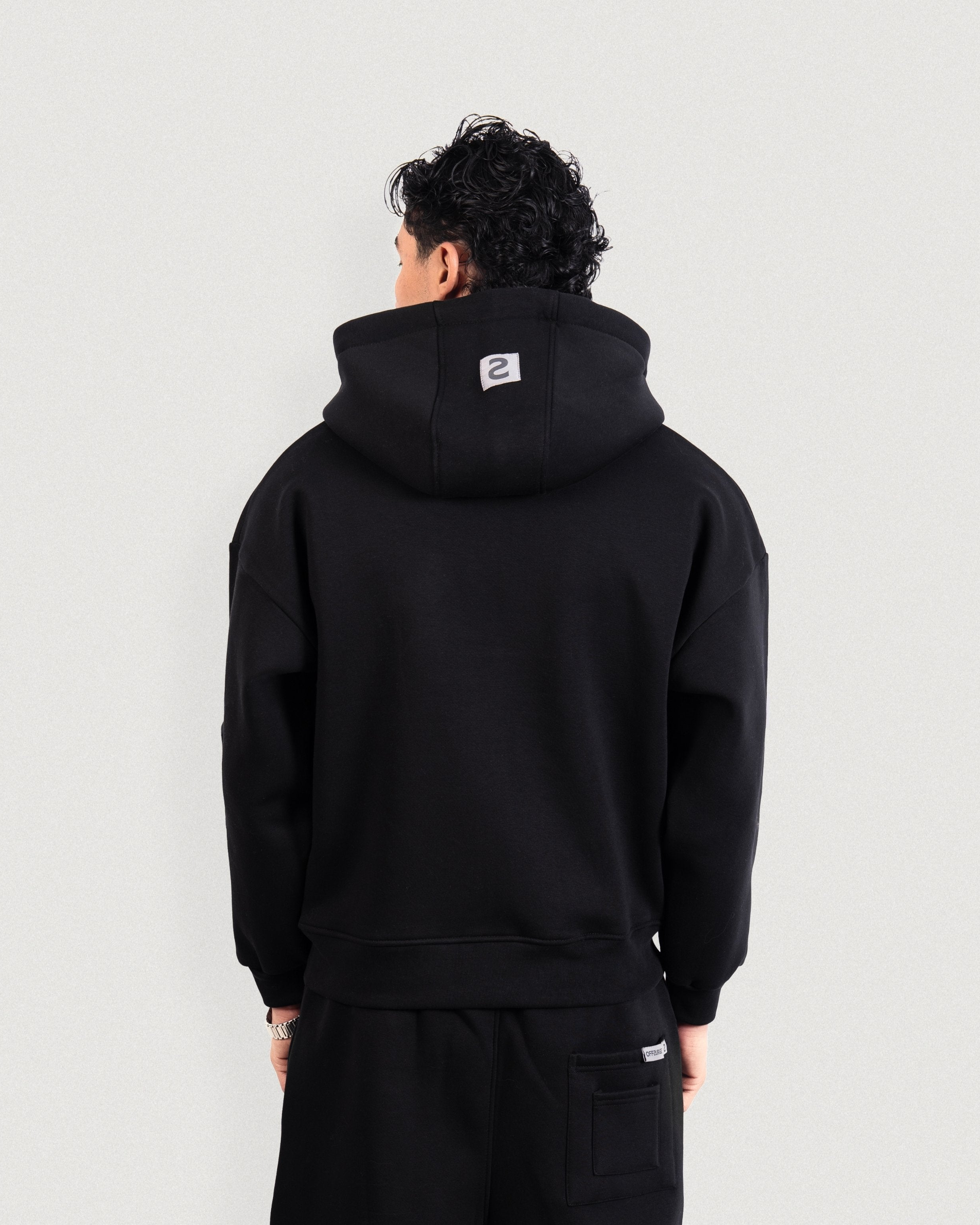 Relaxed Full Zip Up Hoodie