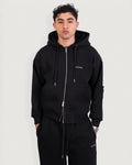 Relaxed Full Zip Up Hoodie