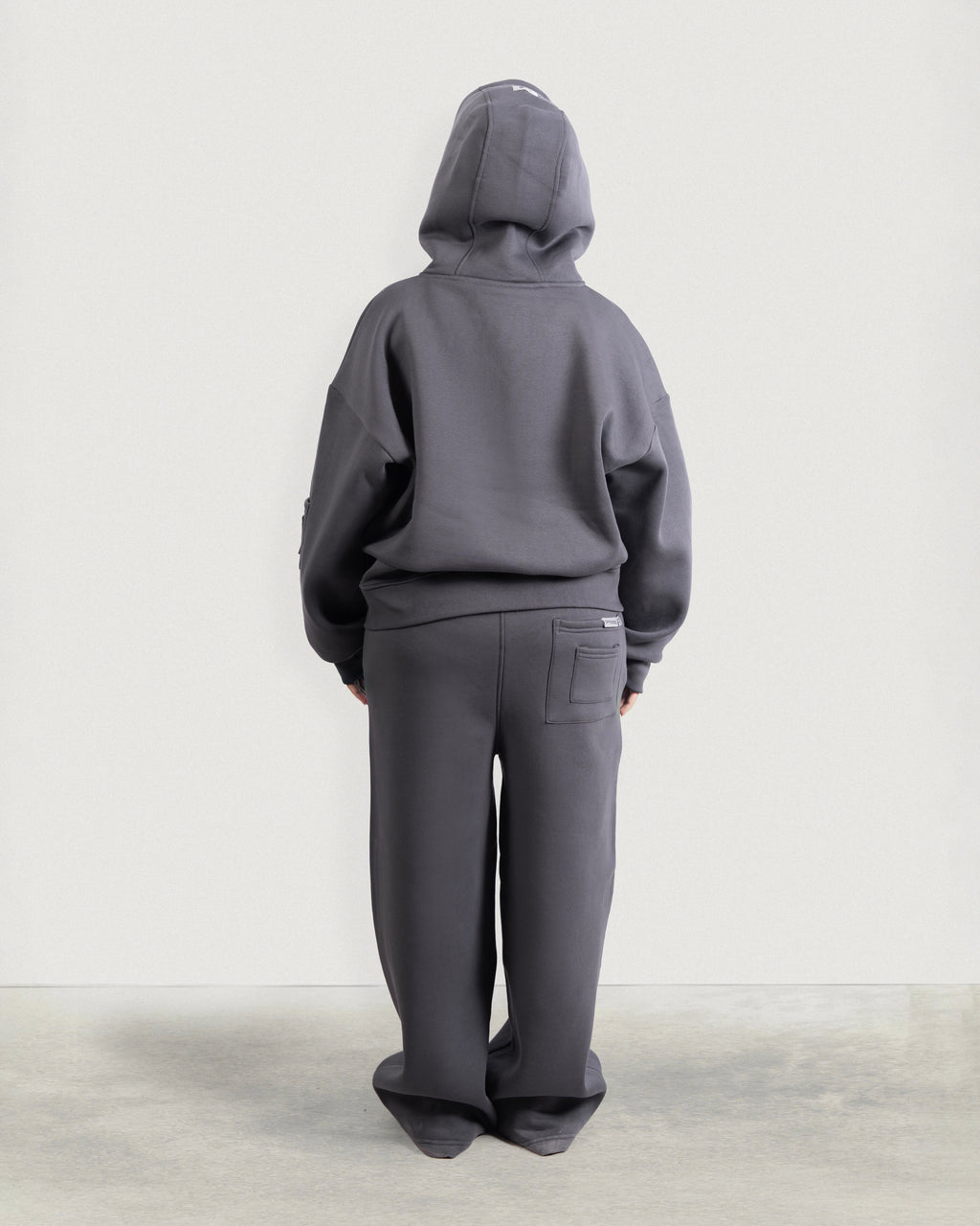 Wide-leg Fleece Sweatpants