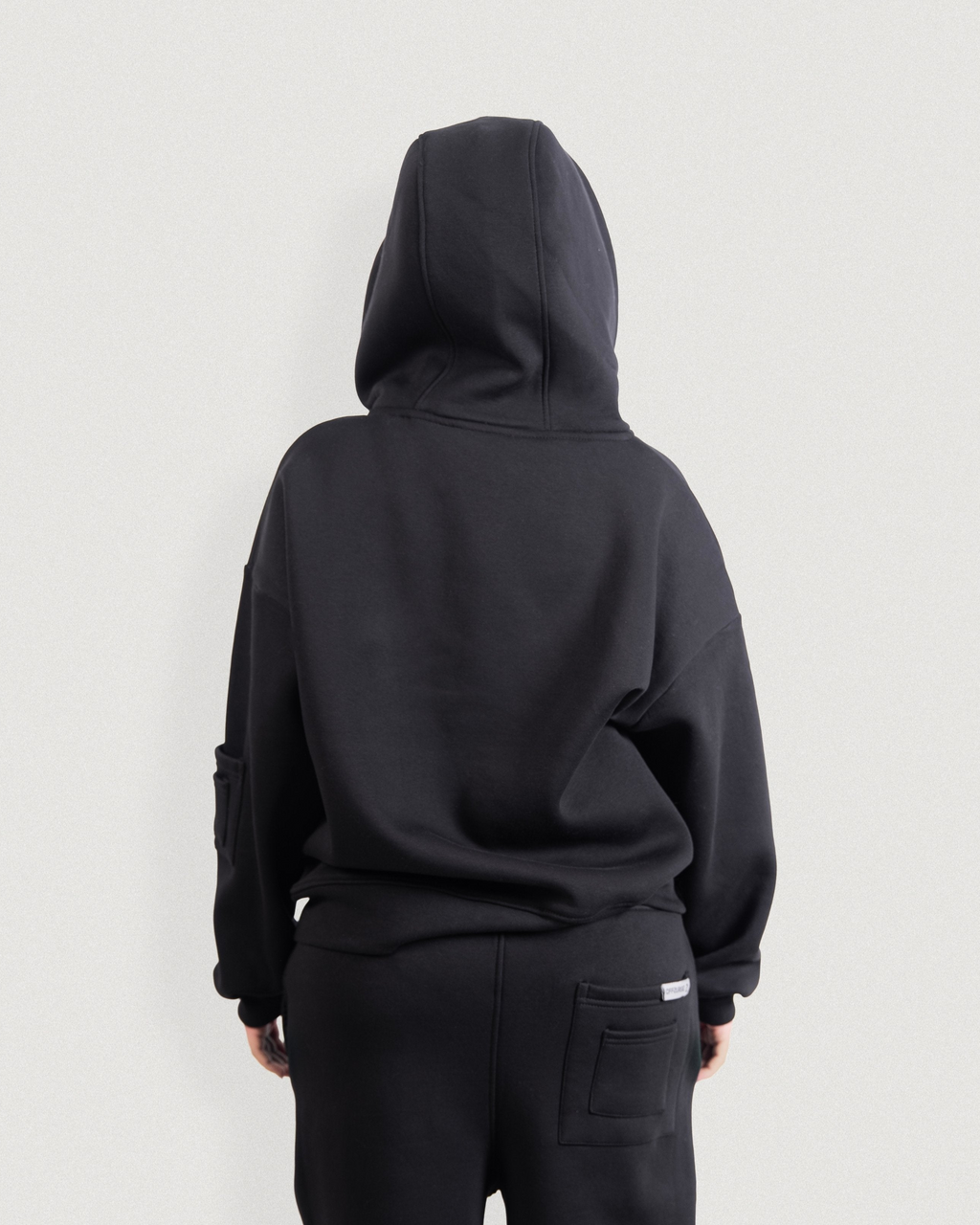 Relaxed Full Zip Up Hoodie