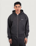 Relaxed Full Zip Up Hoodie
