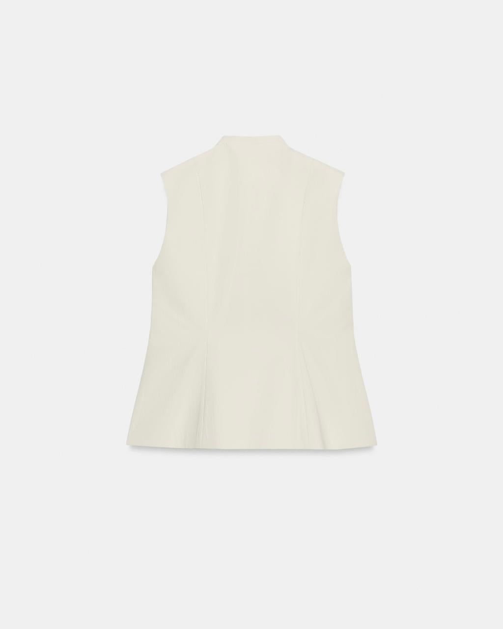 OFFSURGE Sleeveless Frog Closure Vest in Ivory
